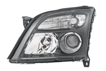 Far fata Stanga (halogen, H7/H7/PY21W/W5W, electric, fara motoras, culoare insert: negru, culoare semnalizator: alb) potrivit OPEL SIGNUM, VECTRA C, VECTRA C GTS -09.05 [0]