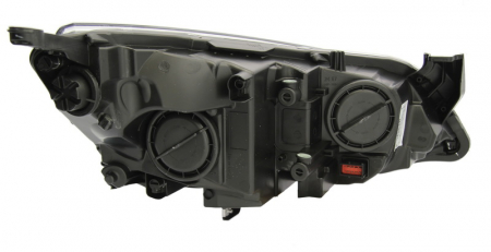 Far fata Stanga (halogen, H7/H7/W21, electric, cu motor, bec, culoare insert: negru) potrivit OPEL ASTRA J, ASTRA J GTC -06.15 [1]