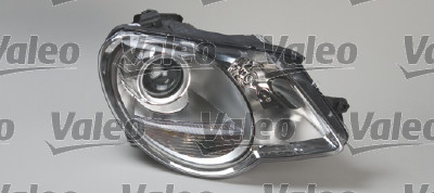 Far fata Stanga potrivit VW EOS pana in 2010 (halogen, H7/W5W, electric, cu motor, culoare insert: cromat, culoare semnalizator: transparent) [2]