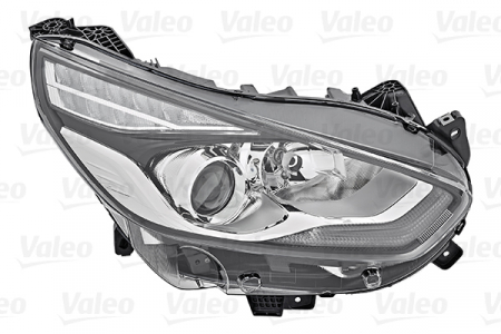 Far fata Stanga (halogen, H7/W5W, electric, cu motor, culoare insert: negru) potrivit FORD S-MAX 01.15- [0]