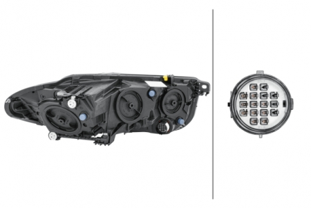 Far fata Stanga potrivit JAGUAR XE (halogen/LED, H15/H7/LED/PSY24W, electric, cu motor) [3]
