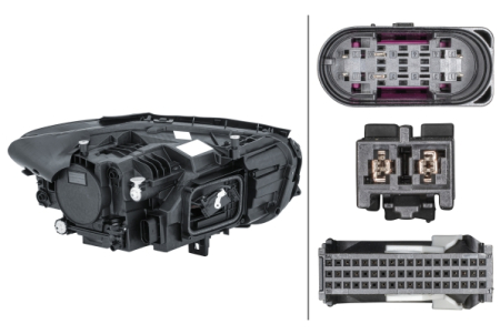 Far fata Stanga potrivit MERCEDES B SPORTS TOURER (W247) (LED, cu motor, nici un controler) [1]