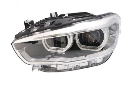 Faruri - Far fata Stanga potrivit BMW 1 (F20), 1 (F21) dupa 2010 (LED, LED, cu motor, culoare semnalizator: transparent)