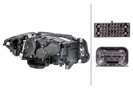 Far fata Stanga potrivit BMW 5 (F10), 5 (F11) (LED, LED, electric, cu motor) [1]