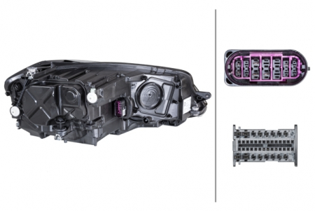 Far fata Stanga potrivit VW GOLF ALLTRACK VII, GOLF SPORTSVAN VII, GOLF VII dupa 2017 (LED, LED, electric, cu motor) [3]