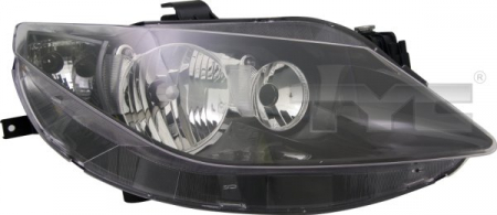 Far stanga (H7, reglaj electric, fundal negru) SEAT IBIZA IV, IBIZA IV ST