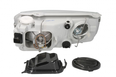 Far Stanga potrivit VW PASSAT B3/B4 (2*H1, electric, fara motoras, culoare insert: cromat) [1]