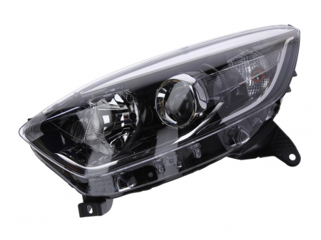 Far stanga (2*H1, reglaj electric, fundal cromat) RENAULT CAPTUR 2013-2017 Iluminat auto - Far stanga (2*H1, reglaj electric, fundal cromat) RENAULT CAPTUR 2013-2017