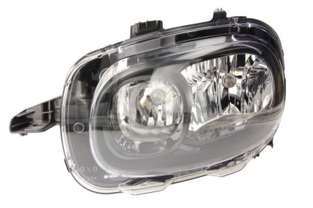 Faruri - Far Stanga potrivit CITROEN C3 I, C3 III (2*H7, electric, cu motor)