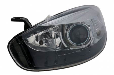 Piese Auto - Far stanga 2*H7, electric, cu motoras, interior negru RENAULT FLUENCE intre 2013-2015