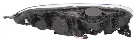 Far Stanga potrivit CITROEN C5 II, C5 III (2*H7/H1/PY21W/W5W, electric, cu motor, culoare insert: cromat) [1]