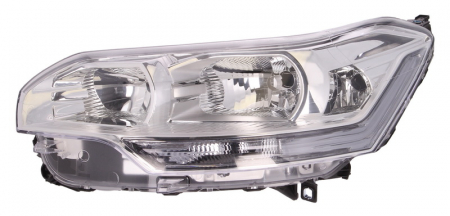 Iluminat auto - Far Stanga (2*H7/H1/PY21W/W5W, electric, cu motor, culoare insert: cromat) potrivit CITROEN C5 II, C5 III
