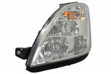 Far stanga potrivit IVECO DAILY IV 2006-2011 (2*H7/H1/W5W, electric, cu motor, culoare insert: crom platinat) [0]