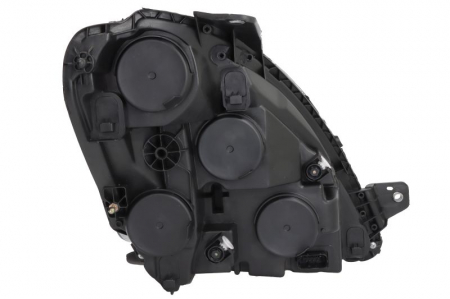 Far stanga potrivit IVECO DAILY IV 2006-2011 (2*H7/H1/W5W, electric, cu motor, culoare insert: crom platinat) [1]