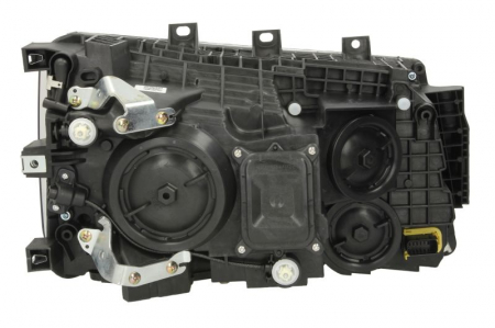 Far stanga (2*H7/H21W/LED, manual, cu lumina de zi, culoare insert: crom platinat) potrivit SCANIA G II, L, P II, R II, S 06.17- [1]