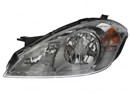 Far stanga (2*H7, pneumatic, cu motoras, fundal cromat) MERCEDES Clasa A 2008-2012 [0]