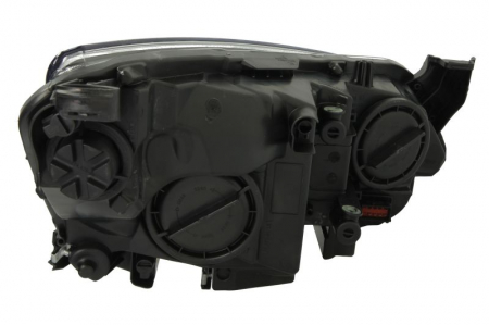 Far stanga (2*H7, reglaj electric, cu motoras, cu lumini de zi, fundal negru/insertii crom) OPEL ASTRA 2012-2015 [1]