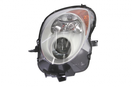 Iluminat auto - Far stanga (2*H7, reglaj electric, cu motoras, fundal argintiu) ALFA ROMEO MITO 2008-2016