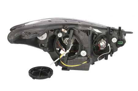 Far stanga (2*H7, reglaj electric, cu motoras, fundal cromat, fundal transparent) HYUNDAI i30, Hatchback/ Kombi 2011-2015 [1]