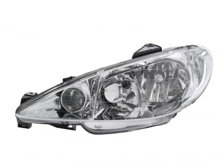 Piese Auto - Far stanga (2*H7, reglaj electric) PEUGEOT 206 1998-2005