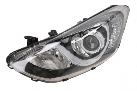 Far stanga 3*H7, electric, cu motoras, fundal negru, semnalizator transparent HYUNDAI i30 GD, Hatchback/Station wagon intre 2011-2015 [0]