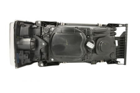 Far stanga (4*LED/8*LED/H1/H21W/H7, reglaj electric insertii crom, Semnalizator portocaliu) SCANIA P,G,R,T dupa 2004 [1]