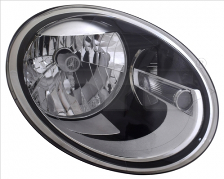 Faruri - Far stanga 5W/H4/W21, electric, cu motoras VW BEETLE 5C dupa 2011