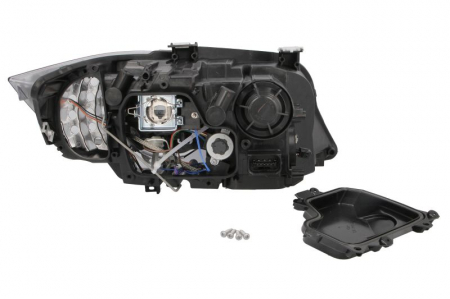 Far Stanga potrivit BMW 3 (E90), 3 (E91) pana in 2012 (bi-xenon, D1S/H8/LED, electric, cu motor, culoare insert: negru) [1]
