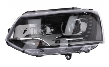 Faruri - Far Stanga potrivit VW MULTIVAN T5, TRANSPORTER T5 2009-2015 (bi-xenon, D3S/H7, electric, cu motor)