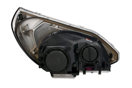 Far stanga (Bi-Xenon/H15/LED, culoare insert: negru) potrivit SETRA 500 01.12- [1]