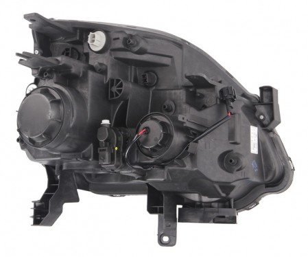 Far stanga D1S/H1, electric, cu motoras, interior argintiu, semnalizator transparent NISSAN X-TRAIL T31, Off-road intre 2007-2010 [1]