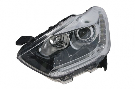 Piese Auto - Far stanga D1S/H1/LED, electric, cu lumini curbe , cu DRL LED,interior crom CITROEN DS5 intre 2011-2015