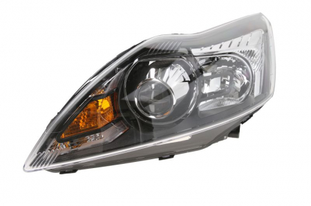 Piese Auto - Far stanga (D1S/H1, reglaj electric,cu iluminare in viraje, fundal negru) FORD FOCUS 2008-2012