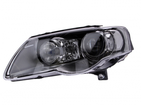 Iluminat auto - Far stanga (D1S/H7, cu motoras, Xenon cu iluminare in viraje) VW PASSAT 2005-2010