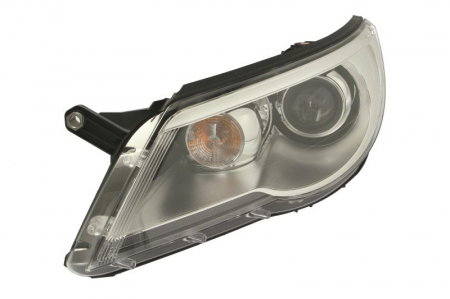 Far stanga D1S/H7, electric, cu motoras,interior crom VW TIGUAN [0]