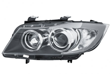 Faruri - Far stanga D1S/H7/PY21W, electric, cu motor, Bi-Xenon potrivit BMW 3 E90, 3 E91 2004-2012