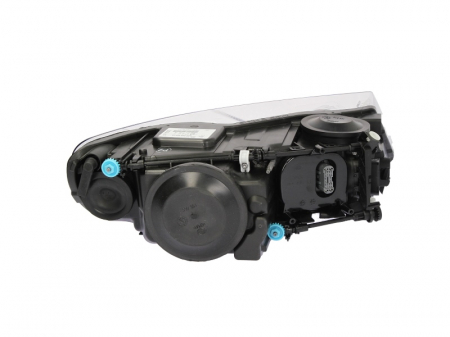 Far stanga (D1S/H7, reglaj electric, cu motoras, fundal argintiu) VW TOUAREG 2006-2010