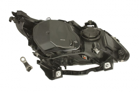 Far stanga (D1S/H8/PY21W, reglaj electric, cu motoras, fundal cromat, fundal transparent) BMW Seria 5 2007-2010 [1]