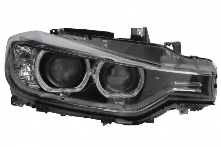 Iluminat auto - Far Stanga potrivit BMW 3 (F30, F80), 3 (F31) 2011-2015 (D1S/LED/PY21W, electric, cu motor)