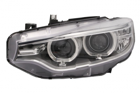 Far Stanga (D1S/PY24W, electric, cu motor, cadru negru, culoare insert: negru) potrivit BMW 4 (F32, F82), 4 (F33, F83), 4 (G22, G82) [0]