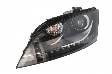 Iluminat auto - Far stanga (D1S, reglaj electric, cu motoras, fundal negru) AUDI TT