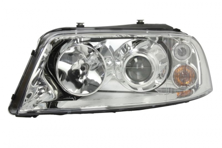 Piese Auto - Far stanga (D2S/H7, reglaj electric, cu motoras, fundal cromat) SEAT ALHAMBRA VW SHARAN