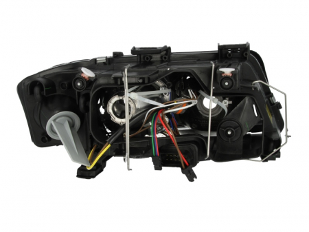 Far stanga (D2S/H7, reglaj electric, fundal cromat) AUDI A6 1997-2005 [3]