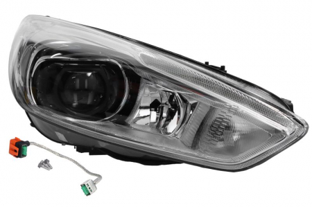 Faruri - Far Stanga (D3S/H1/LED, electric, culoare insert: cromat) potrivit FORD FOCUS III