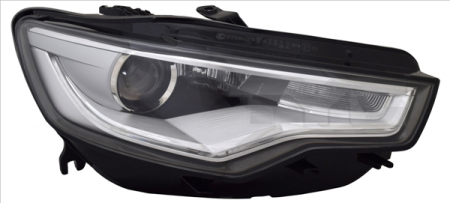 Faruri - Far Stanga potrivit AUDI A6 ALLROAD C7, A6 C7 (D3S/H7/LED, electric, cu motor)