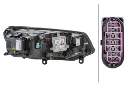 Far stanga D3S/LED, electric, cu motoras VW TOUAREG intre 2014-2018 [1]