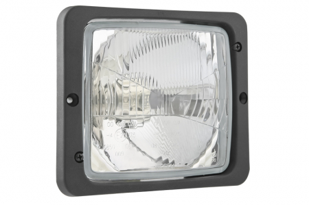 Far stanga/dreapta (H4, manual, main bulb seal, culoare insert: crom platinat) potrivit FENDT F; ZETOR 4000, 5000, 6000; ATLAS 1000; CASE IH 1000, 400, 500, 600, 700, 800, 900 [0]