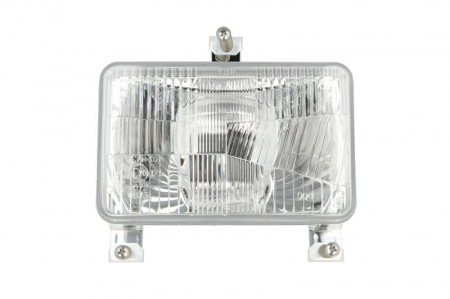 Iluminat auto - Far stanga/dreapta (H4, manual, main bulb seal, culoare insert: crom platinat) potrivit MASSEY FERGUSON 200, 2000, 300, 3000, 6000, 9000; SAME ANTARES, AQUA SPEED, ARGON, ARGON 3, ASTER, BUFFALO