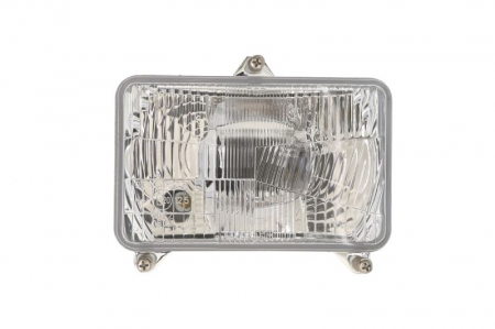 Iluminat auto - Far stanga/dreapta (H4/T4W, manual, culoare insert: crom platinat) potrivit CLAAS ARES, ATLES; LAMBORGHINI FORMULA, NITRO, PREMIUM, RACING; RENAULT 500, 600, ARES, CERGOS, TEMIS