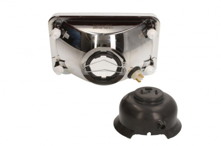 Far stanga/dreapta (H4/T4W, manual, main bulb seal, culoare insert: crom platinat) potrivit DEUTZ FAHR AGROCLIMBER, AGROCOMPACT F, AGROFARM, AGROLUX, AGROSUN, AGROTRAC, AGROTRON, DX [1]